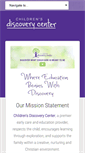 Mobile Screenshot of childrensdiscoverycenters.com